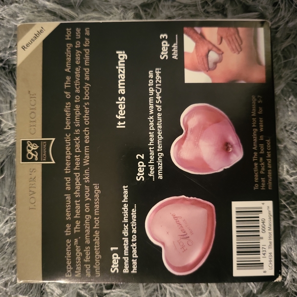 Heart Shaped Hot Massager🩷Reactivates - Picture 2 of 2